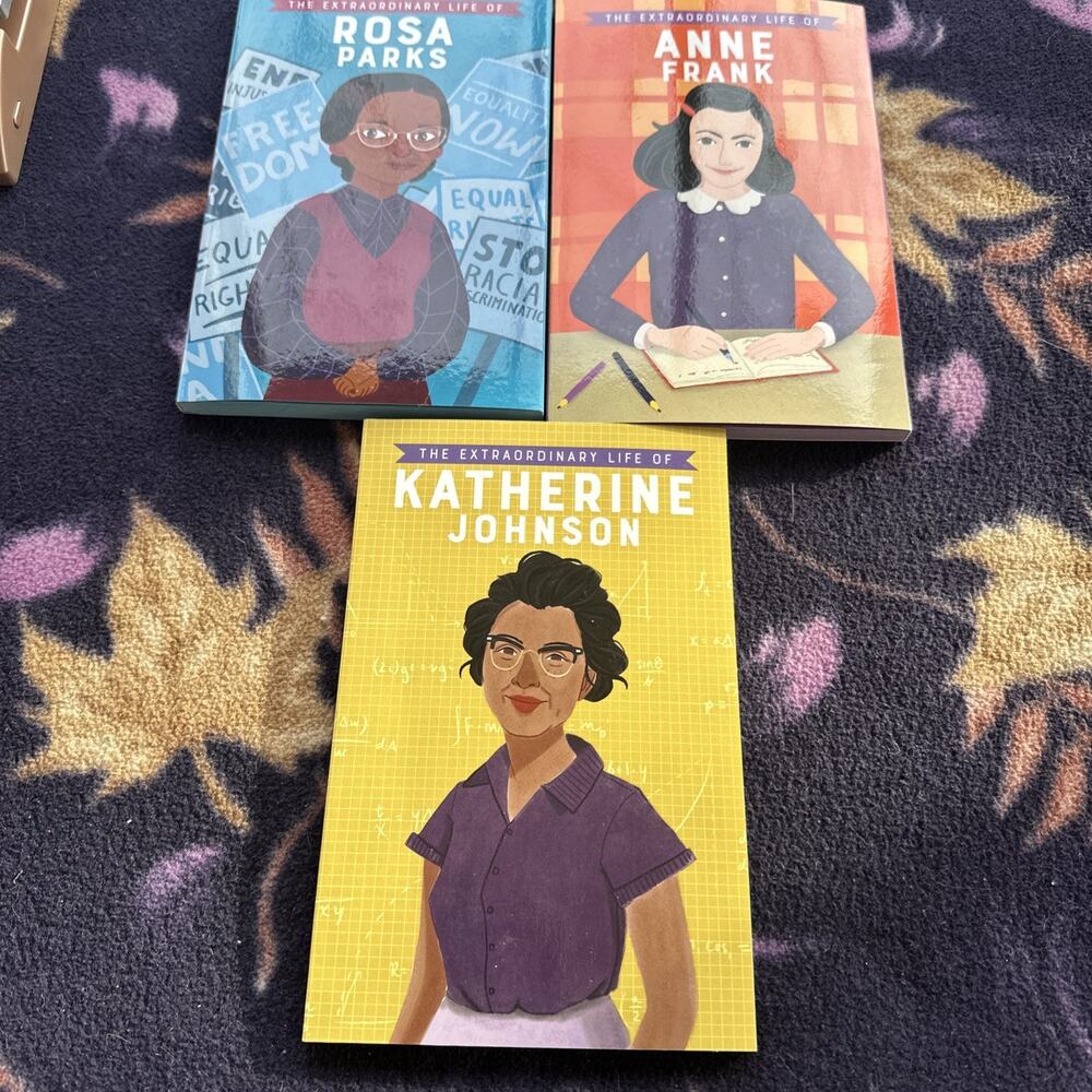 Kane Miller The Extraordinary Life Of (Anne FrankRosa ParksKatherine Johnson) 3